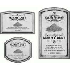 potion label mummy dust