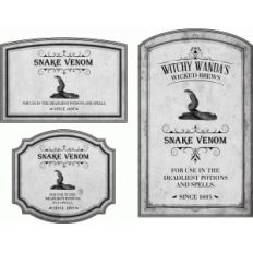 potion label snake venom