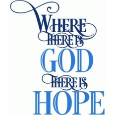 where there is god saying