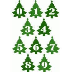 christmas tree numbers