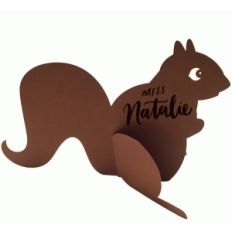 squirrel place card