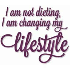 changing my lifestyle