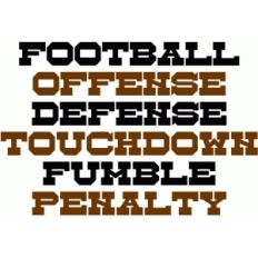 football sayings