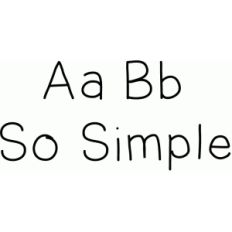 so simple font