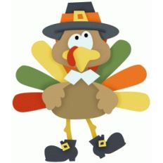 funny turkey pilgrim boy