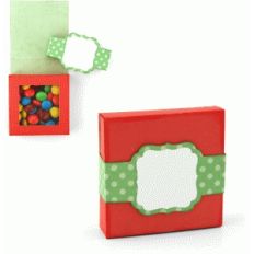 3d candy box with window