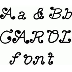 carol font