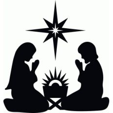 nativity with star