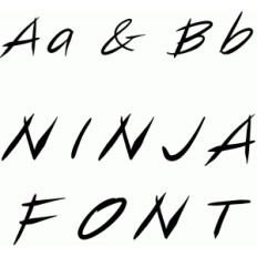 ninja font