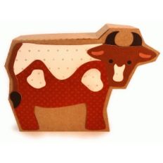 nativity 3d cow box