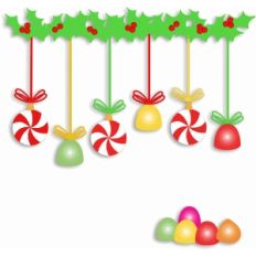 christmas candy ornaments