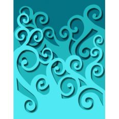 swirls card
