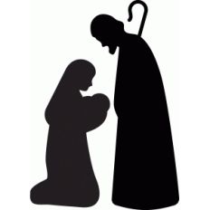 nativity mary holding baby jesus