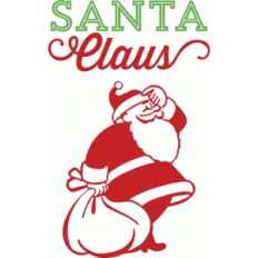 santa claus with toys