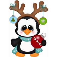 penguin w antlers pnc