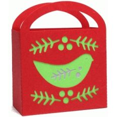 pine berry bird treasure bag
