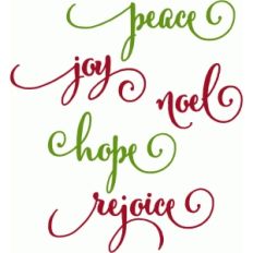 christmas peace words