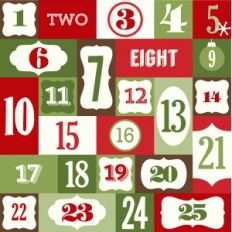 25 days of christmas countdown