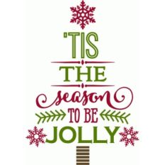 tis the season to be jolly - tree