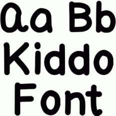 kiddo font