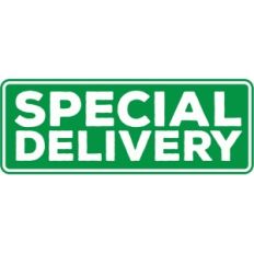 special delivery label