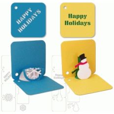 holiday pop-up gift tags