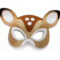 3d deer mask