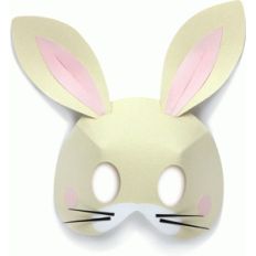 3d bunny mask
