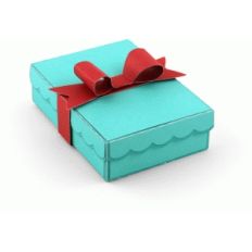 gift card holder box with bow