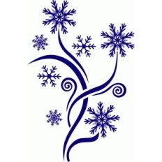 snowflake flourish