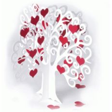 3d valentine heart apple tree