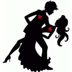 first dance silhouette