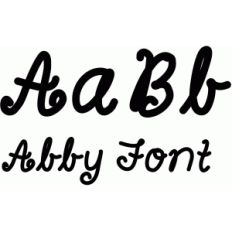 abby font