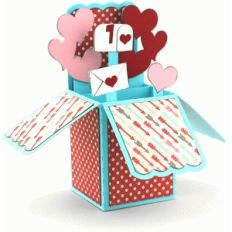 a2 valentine mailbox box card
