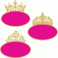 crown circle labels