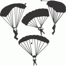 skydiving set