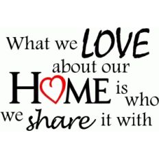 what we love about our home