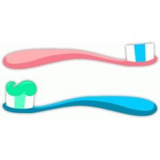 2 toothbrushes