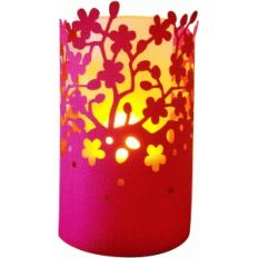 cherry blossom cylinder lantern