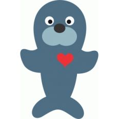 cute seal love 2