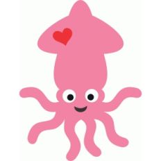 cute squid love