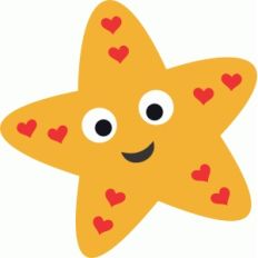 cute starfish love