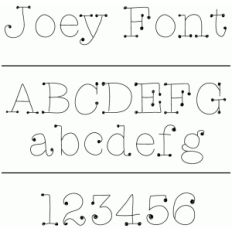 joey font