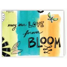 may our love forever bloom card