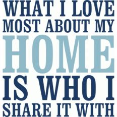 what i love most about my home