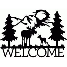 welcome moose scene