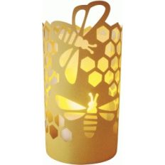 bee papercut lantern