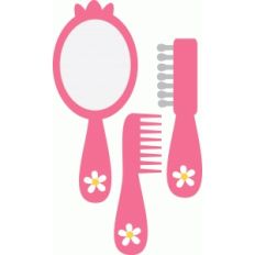 brush comb mirror