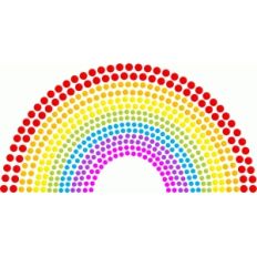rhinestone rainbow