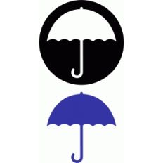 umbrella stencil circle